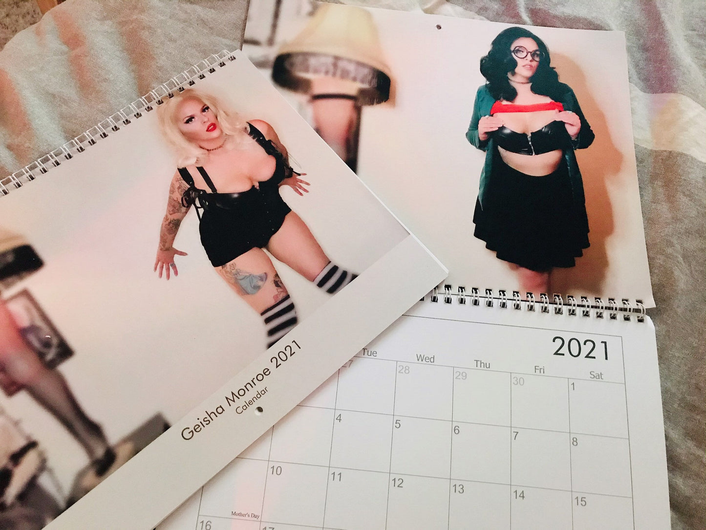 2025 Geisha Monroe Wall Calendar