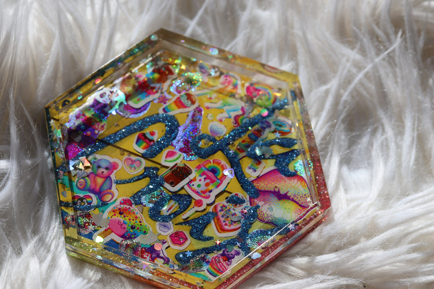 La Croix x Lisa Frank - Can Coaster