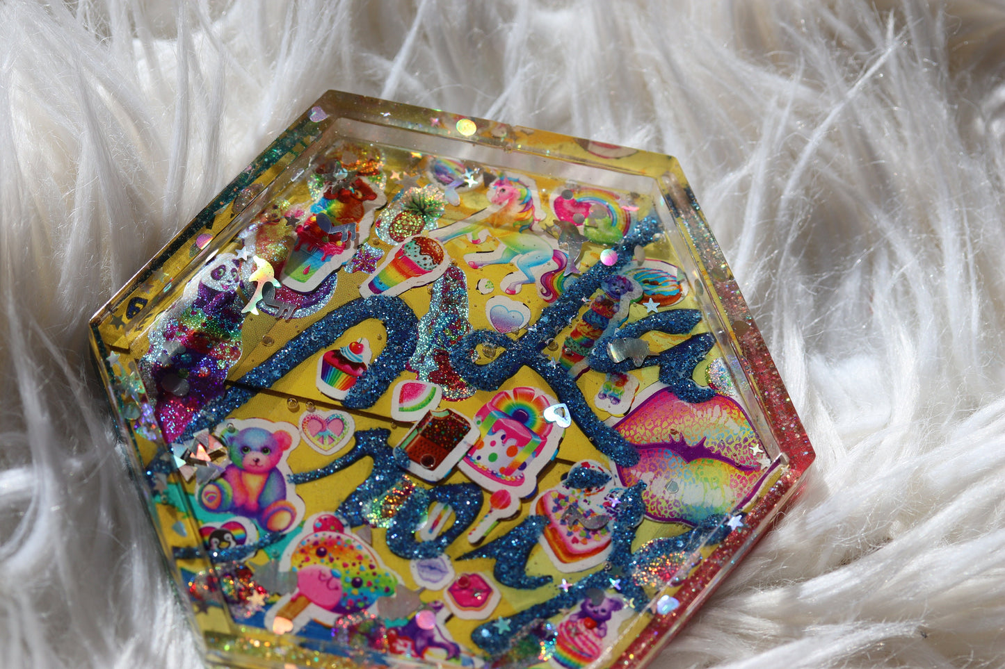La Croix x Lisa Frank - Can Coaster