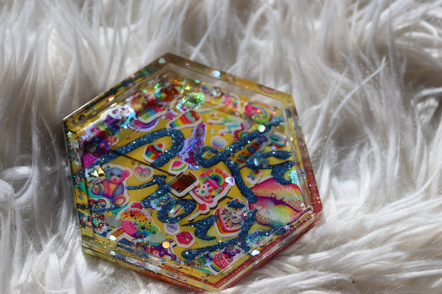 La Croix x Lisa Frank - Can Coaster