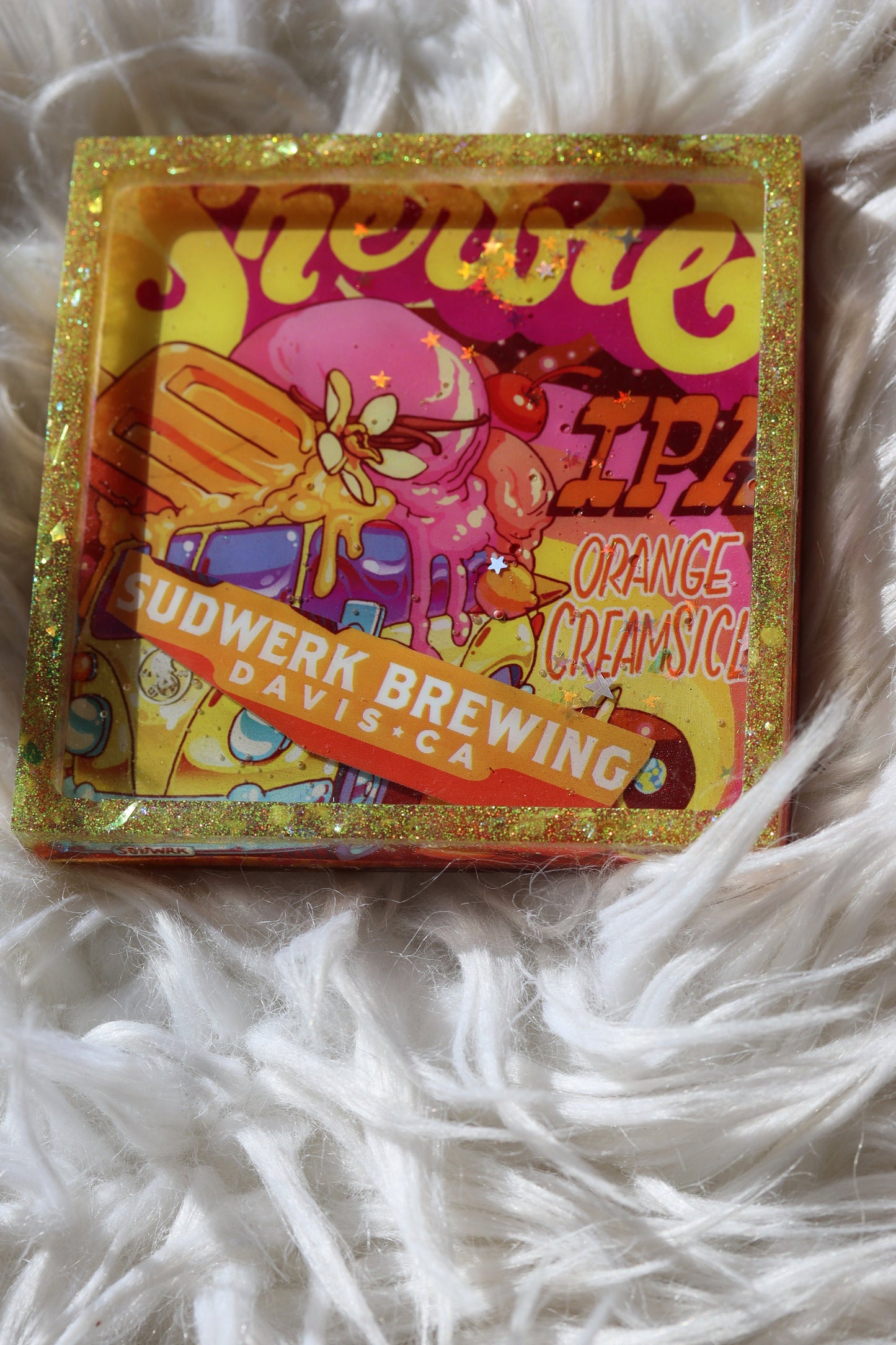 Sudwerk - Sherbie - Orange Creamsicle - Beer Can Coaster