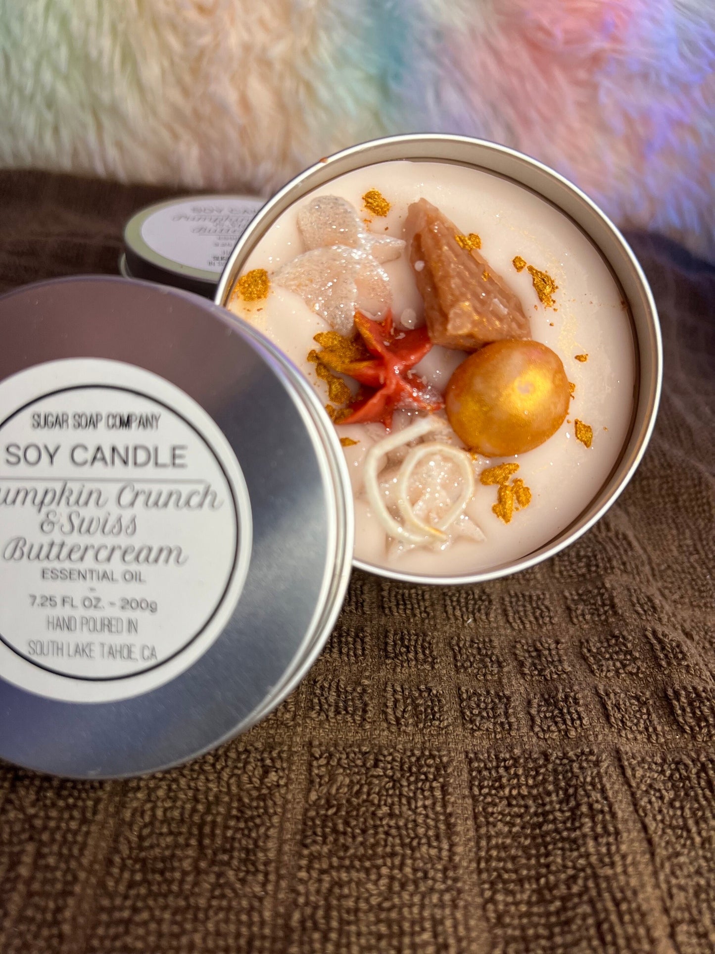 Pumpkin Crunch & Swiss Buttercream - Soy Candle