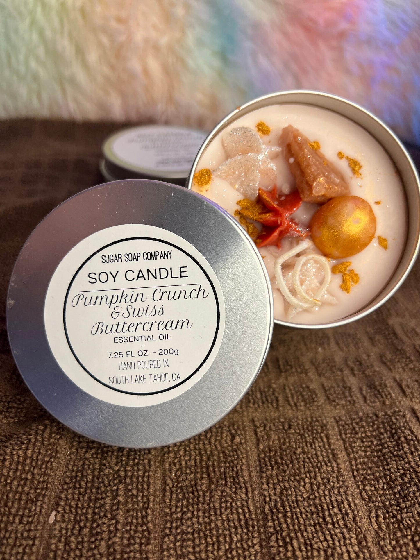 Pumpkin Crunch & Swiss Buttercream - Soy Candle